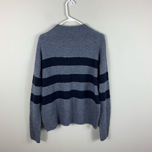 Rails cashmere midnight striped sweater - Picture 3 of 5